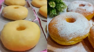 CARA MEMBUAT DONAT LABU KUNING EMPUK DAN LEMBUT HANYA 1X PROOFING [upl. by Burney429]