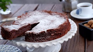 イタリアのチョコレートケーキ🍫トルタ・テネリーナ◆◆Torta Tenerina Italian Chocolate Cake [upl. by Eilyw]