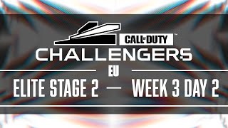 Call Of Duty Challengers Elite 2021  EU Stage 2 Week 3  Day 2 [upl. by Humo344]