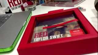 Taylor Swift RED Valentines Day Edition Unboxing [upl. by Hecklau205]