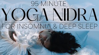 Insomnia Yoga Nidra for Deep Sleep  Guided Sleep Meditation [upl. by Slayton]