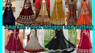 Ladies Umbrella Frock designsLatest Anarkali frock designsAnarkali frock cuttingumbrellacutkurti [upl. by Urana255]