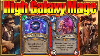 Best Lunas Pocket Galaxy Highlander Mage  Big Dragons United in Stormwind  Wild  Hearthstone [upl. by Ayiram973]