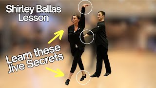 Shirley Ballas  Jive Latin Dance Lesson  Ballroom Dancing Lessons [upl. by Erdman]