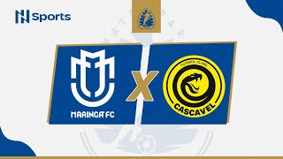 Campeonato Paranaense 2024 Maringá x Cascavel  QUARTAS DE FINAL  VOLTA  AO VIVO  COM IMAGENS [upl. by Solracesoj]