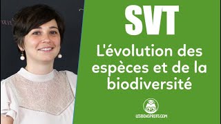 Lévolution des espèces et de la biodiversité définitions  SVT  Collège  Les Bons Profs [upl. by Alekahs528]