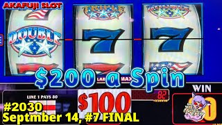 Max Bet 200 Big Jackpot🤩 Triple Double Stars 100 Slot Machine Double Hearts Sevens Slot [upl. by Proctor]