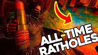 My AllTime Favorite Ratholes On All Of ARK [upl. by Noloc]