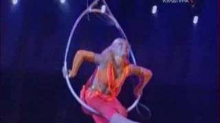 flexible aerial Hoop show [upl. by Kahle]