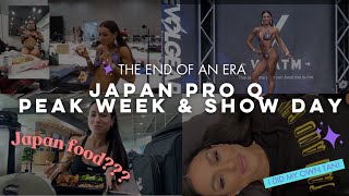 IFBB BIKINI PREP VLOG  JAPAN PRO Q PEAK WEEK amp SHOW DAY  MISS KATH [upl. by Furr]