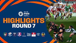 Round 7 Highlights  Allianz Premiership Womens Rugby 2324 [upl. by Dnumyar]