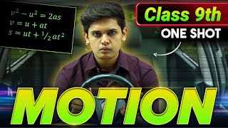 Motion Complete Chapter🔥 CLASS 9th Science NCERT covered  Prashant Kirad [upl. by Gonick91]