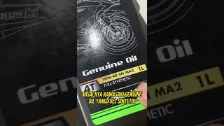 🔴OLI Kawasaki Full Sintetik Setara Shell Ultra kawasaki kgo olimotor [upl. by Binny]