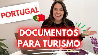 DOCUMENTOS DE VIAGEM PARA PORTUGAL  TURISMO 2024 [upl. by Worth17]