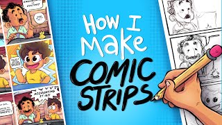 How I make my COMIC STRIPS [upl. by Mayyahk]