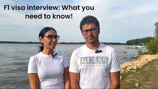 F1 Visa Interview Made Easy Real Experiences amp Practical Tips [upl. by Kalle]