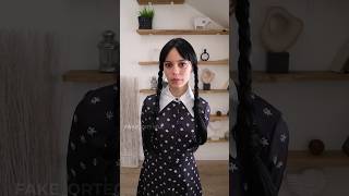 Just dont watch this video 3 times in a row🫣 jennaortega fakeortega wednesday netflix shorts [upl. by Ludwig842]