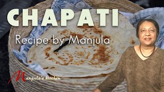 Roti Recipe Chapati Recipe  How to Make Roti at Home  Manjula [upl. by Tami]