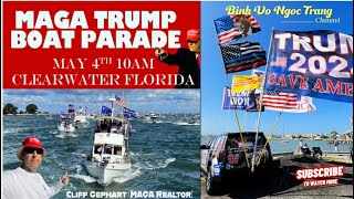 MAGA TRUMP BOAT PARADE [upl. by Latsyrk625]