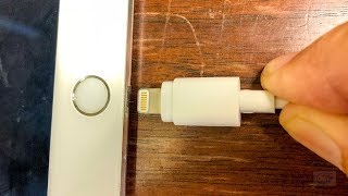 Easy Fix iPhone and iPad Not charging loose Lightning Charging Connector Port [upl. by Gambell]