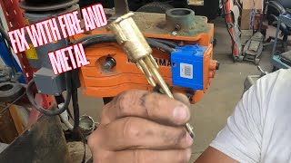 Cheap Amazon Metal Furnace To Fix Drill Press [upl. by Prasad]