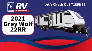 2021 Forest River Grey Wolf 22RR Toy Hauler [upl. by Kendricks457]