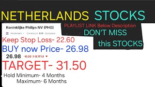 Koninklijke Philips NV PHG Stocks Netherlands Stocks [upl. by Thomey487]