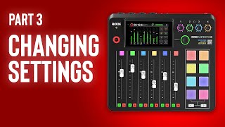 Rodecaster Pro II Masterclass  How to Configure and Change Settings [upl. by Annavaj]