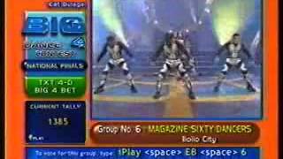 MAGAZINE SIXTY DANCERS BIG4 DANCE CONTEST EAT BULAGA [upl. by Ahsaei515]