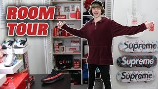 EPIC Hypebeast Room Tour Update Supreme OffWhite Collection [upl. by Melvin]