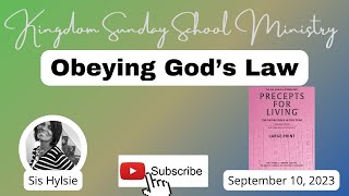 Audio for Precepts for Living Sunday School Lesson “Stephen’s Martyrdom”  October 16 2022 [upl. by Matuag]