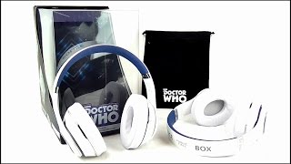 DOCTOR WHO Massive Audio Bluetooth amp Wired Headphones Review  DarkLordSaxon [upl. by Aicina]