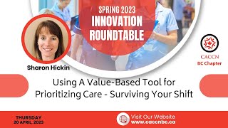 Using a ValueBased Tool for Prioritizing Care  Surviving Your Shift  Sharon Hickin [upl. by Hatty]