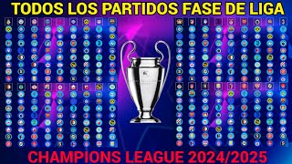 ASÍ se JUGARÁ la NUEVA FASE DE LIGA de la CHAMPIONS LEAGUE 20242025 [upl. by Elbertina]