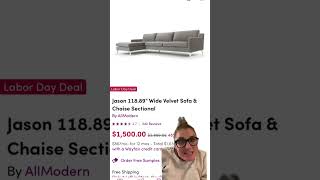 these are the best deals from Wayfair for Labor Day furniturefinds sales labordaysale wayfair [upl. by Enait]