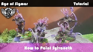 How to paint Sylvaneth Kurnoth Hunter Warhammer Age of Sigmar [upl. by Lalittah]