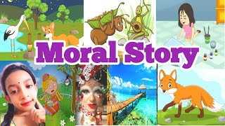 Panchatantra Moral story for kids। Kids story। English moral story। Fairy talesworldofpranavi [upl. by Tillion]