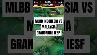 MLBB INDONESIA VS MALAYSIA GRANDFINAL IESF indonesia shorts mlbb [upl. by Yetak]