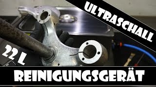 Ultraschall Reinigungsgerät  Teilereinigung im Ultraschallbad  Motorradteile reinigen [upl. by Euqinay]