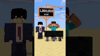 HELP Herobrine To Power Up Break Heavier And Heavier Bedrock friendship shorts trending anime [upl. by Swamy]