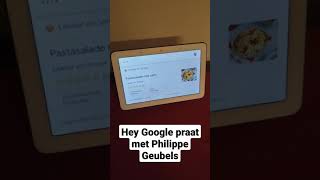 Philippe Geubels is nu ook Google Assistent in Vlaanderen [upl. by Arrol]