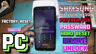 How to Hard Reset Samsung A7Samsung A7 Factory ResetSamsung A7 A750F Pattern Unlock without PC [upl. by Riabuz315]