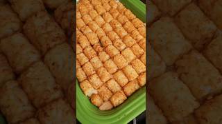 Tot Tot Casserole not hot dish poormanscomfortfood easydinner comfortfood pmcf Tots [upl. by Reifinnej743]