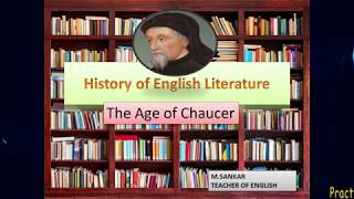 History of English Literature Age of Chaucer  Events Features Biographies  English Literature [upl. by Emmey]