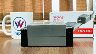 CSK Precision Linear Guideways LMG 45H linearguide csk importers bearings linearmotion export [upl. by Adnalro148]