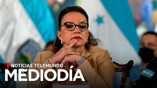 Presidenta de Honduras lanza un ultimátum por la violencia  Noticias Telemundo [upl. by Flossi]