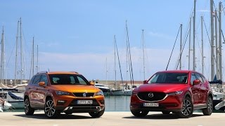 Comparatif – Mazda CX5 vs Seat Ateca  le bal des outsiders [upl. by Derr406]