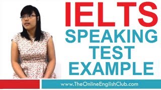 IELTS Speaking Test Example  Part 1  Linh [upl. by Eelta]