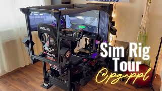 Sim Rig Tour  Full Motion Triple Screen Simulator [upl. by Aloz212]