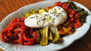 Légumes au four grillés et savoureux avec de la burrata en quelques étapes faciles [upl. by Tdnaltroc123]